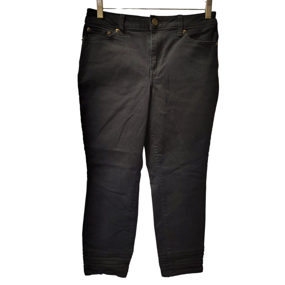 LOGO‎ Skinny Women's Black Denim Jeans 2P